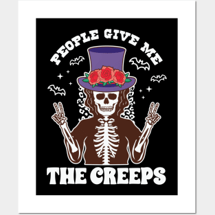 People Give Me The Creeps Posters and Art